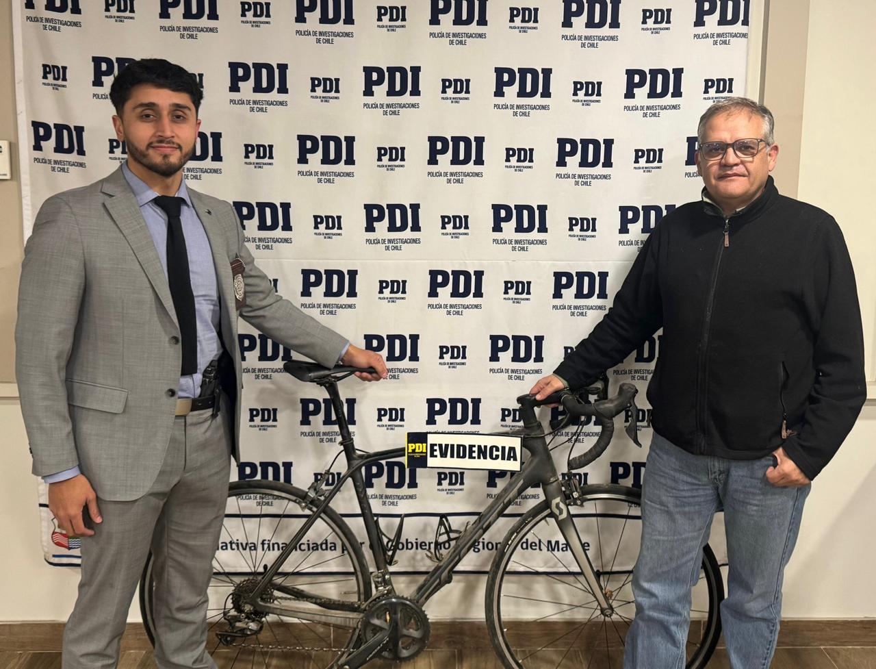 Bicicleta robada avaluada en $2 millones fue recuperada durante operativo antidrogas en Linares