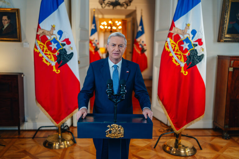 Presidente Kast anuncia Agenda contra el Crimen Organizado y Terrorismo (ACOT) en cadena nacional
